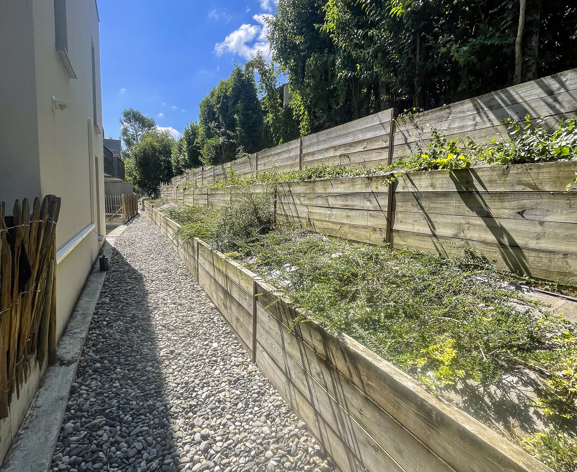 Remise en état de espaces verts d’une résidence